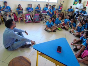 EDUCACIÓN AMBIENTAL EN EL COLEGIO PARROQUIAL EL CARMELO - Fundación Hidrobiológica George Dahl