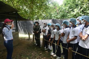 VISITA LIDERES AMBIENTALES PONAL - Fundación Hidrobiológica George Dahl